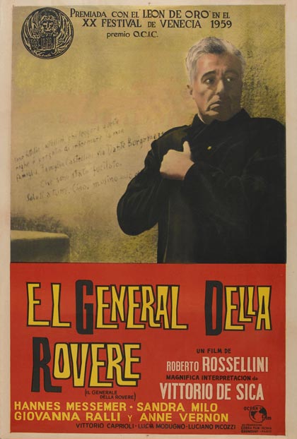 Poster Il generale Della Rovere