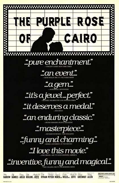 Poster La rosa purpurea del Cairo