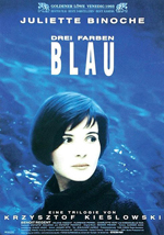 Poster Tre colori - Film blu  n. 4