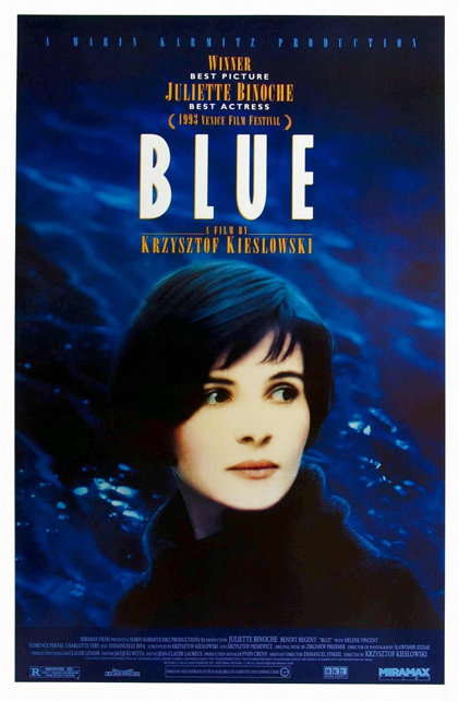 Poster Tre colori - Film blu