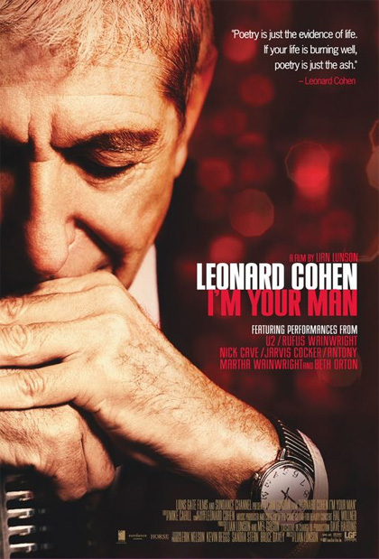 Locandina italiana Leonard Cohen I'm Your Man