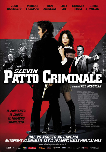 Locandina italiana Slevin - Patto criminale