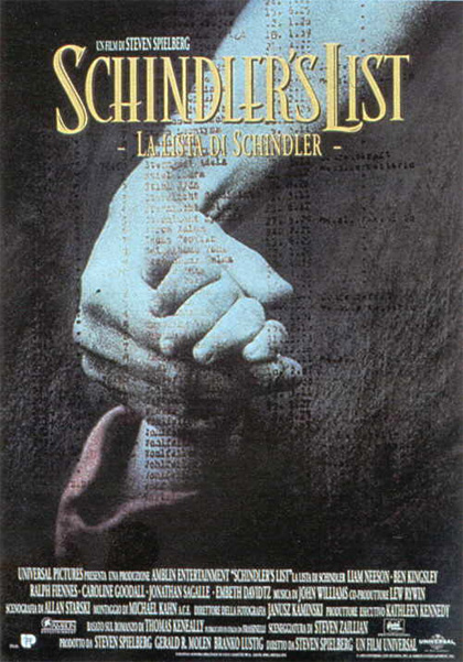 Poster Schindler's List