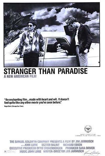 Poster Stranger Than Paradise (Pi strano del paradiso)