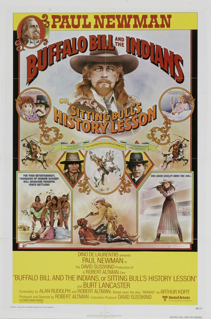 Poster Buffalo Bill e gli indiani