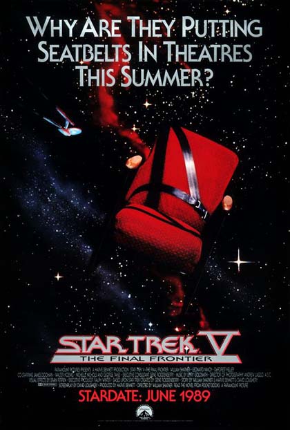 Poster Star Trek V - L'ultima frontiera