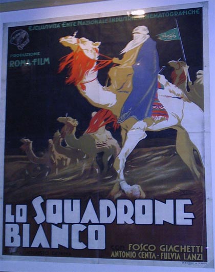 Locandina italiana Lo squadrone bianco