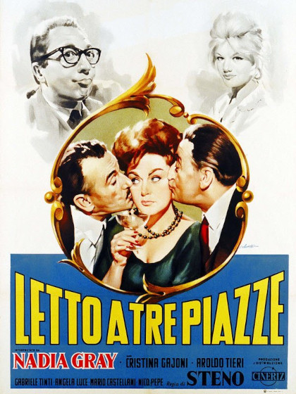 Letto a tre piazze - Film (1960) - MYmovies.it