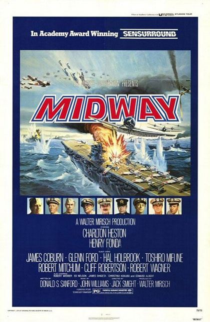 Locandina italiana La battaglia di Midway