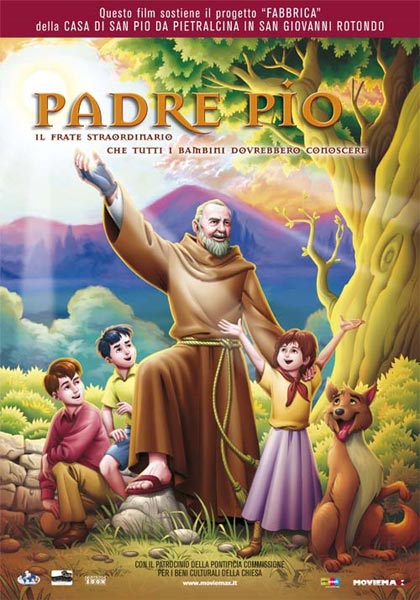 Locandina italiana Padre Pio