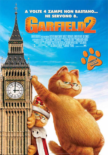 Locandina italiana Garfield 2