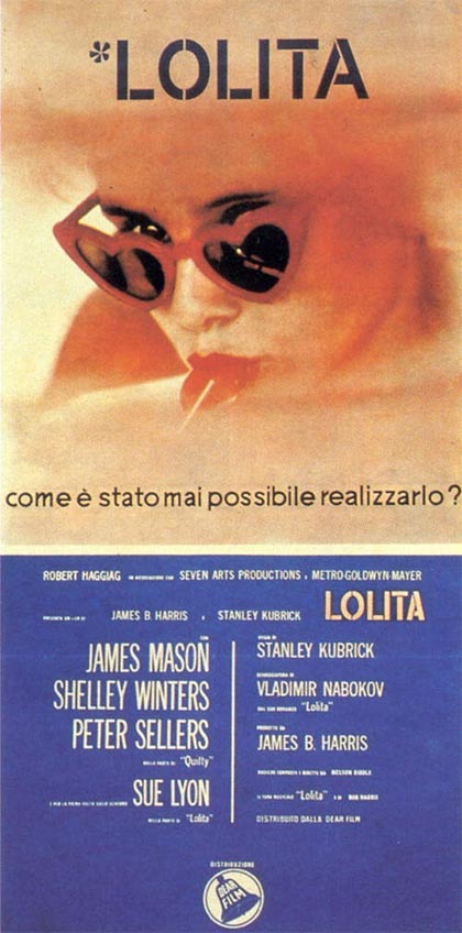 Locandina italiana Lolita