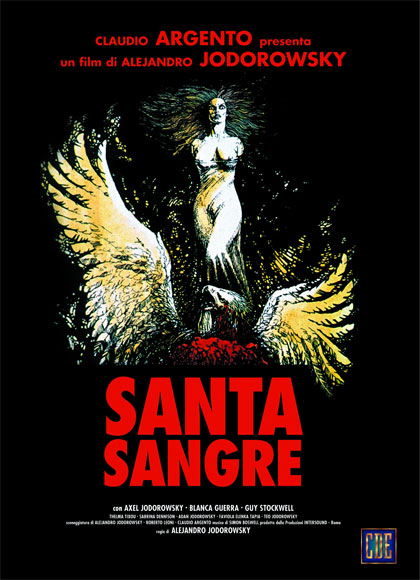 Poster Santa sangre - Sangue santo