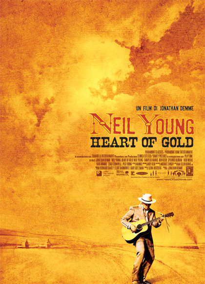 Locandina italiana Neil Young: Hearts of Gold
