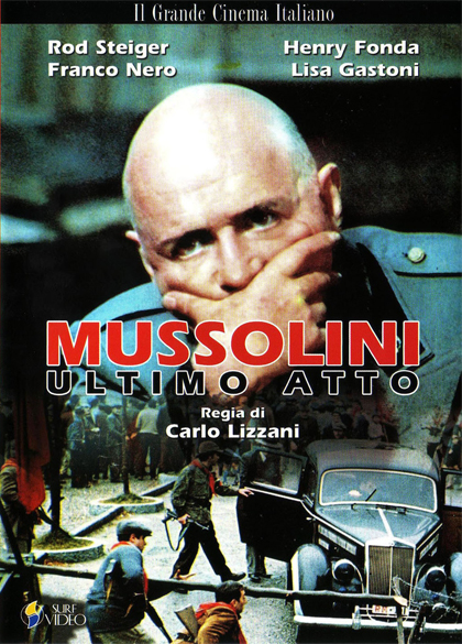 Locandina italiana Mussolini ultimo atto