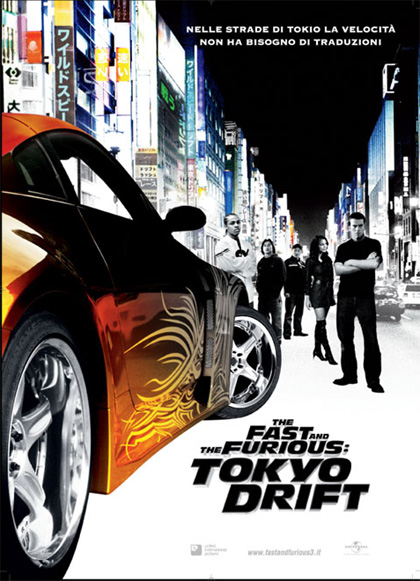 Locandina italiana The Fast and the Furious: Tokyo Drift