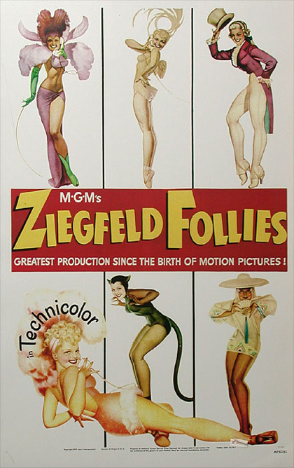 Locandina italiana Ziegfeld Follies