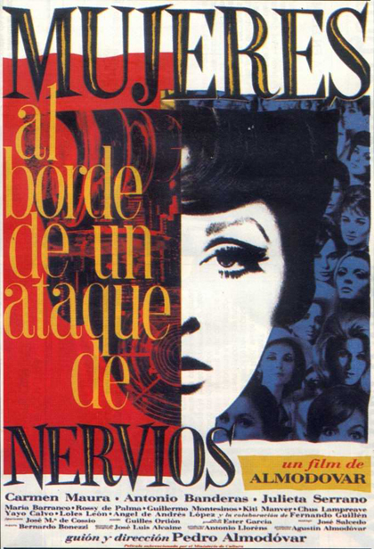 Poster Donne sull'orlo di una crisi di nervi