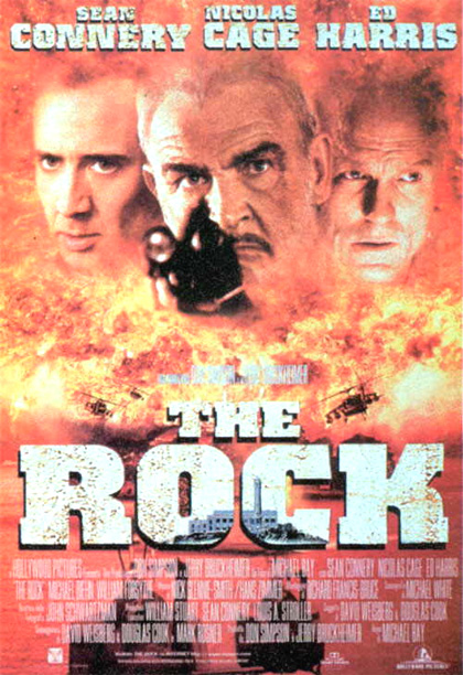 Locandina italiana The Rock