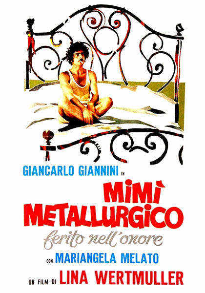 Locandina italiana Mim metallurgico ferito nell'onore