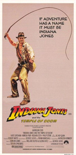 Poster Indiana Jones e il tempio maledetto  n. 2