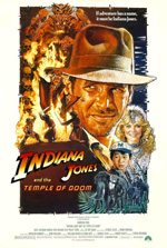 Poster Indiana Jones e il tempio maledetto  n. 6