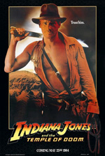 Poster Indiana Jones e il tempio maledetto  n. 7