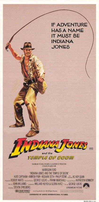 Poster Indiana Jones e il tempio maledetto