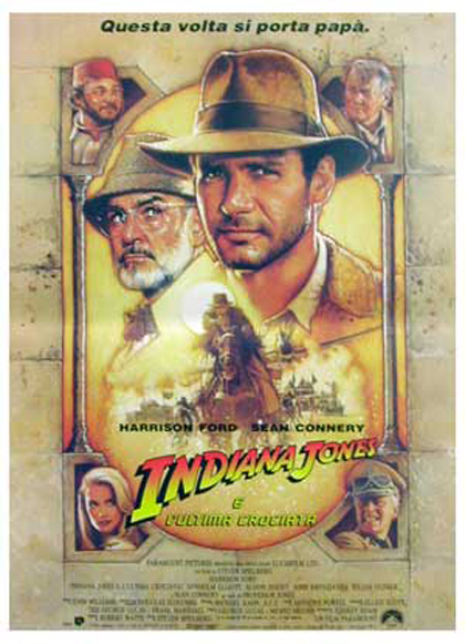 Locandina italiana Indiana Jones e l'ultima crociata