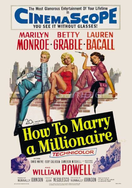 Locandina italiana Come sposare un milionario