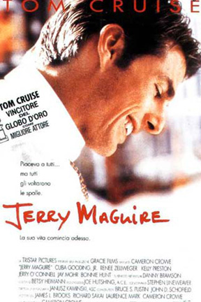 Locandina italiana Jerry Maguire