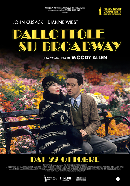 Locandina italiana Pallottole su Broadway