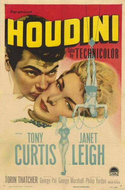 Poster Il mago Houdini