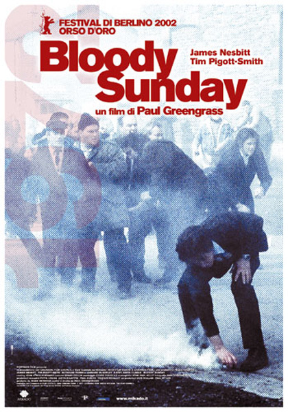 Locandina italiana Bloody Sunday