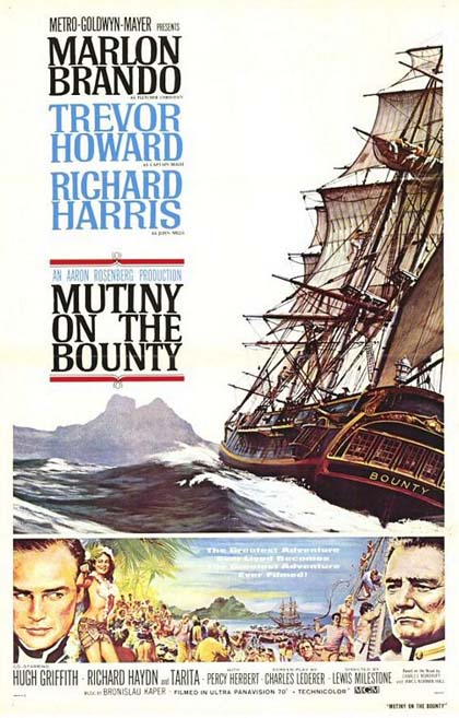Poster Gli ammutinati del Bounty