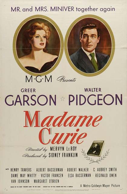 Poster Madame Curie
