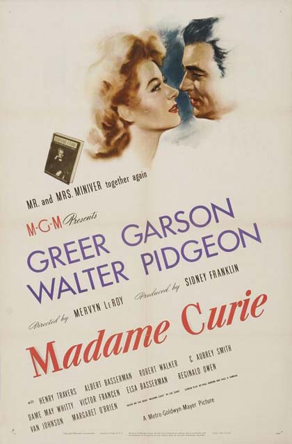 Poster Madame Curie