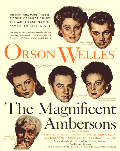 Poster L'orgoglio degli Amberson