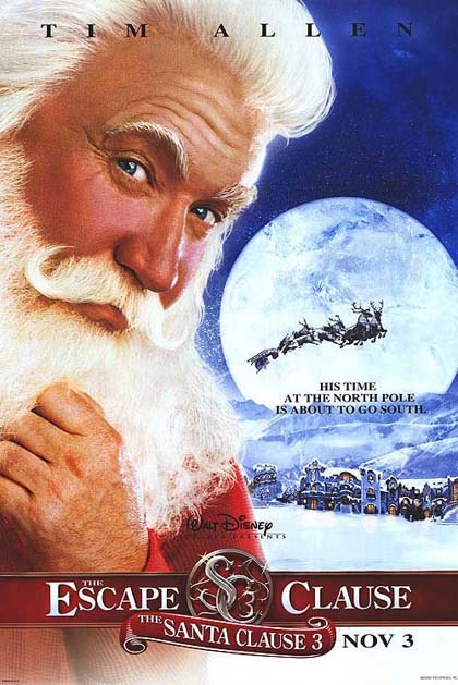 Poster Santa Clause  nei guai