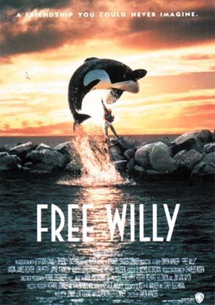 Locandina italiana Free Willy - Un amico da salvare