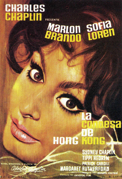 Poster La contessa di Hong Kong
