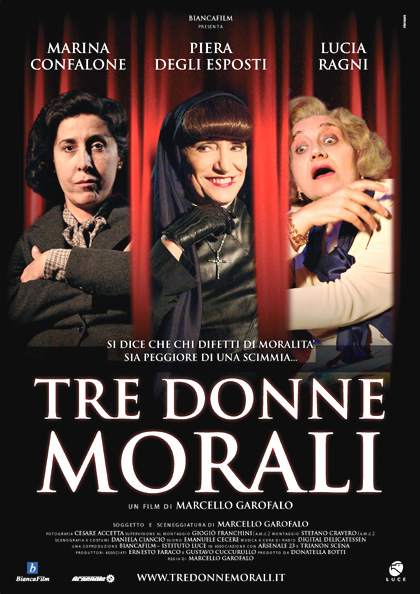 Locandina italiana Tre donne morali