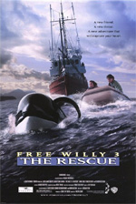 Poster Free Willy 3 - Il salvataggio  n. 0