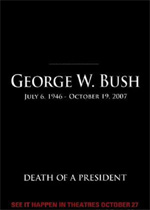 Poster Death of a President (Morte di un presidente)  n. 2