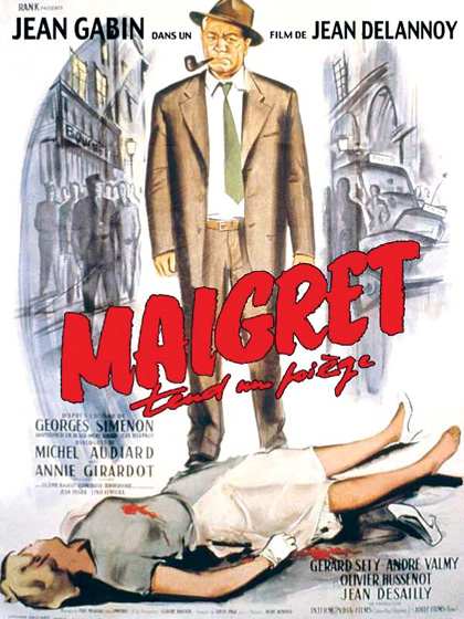 Locandina italiana Il commissario Maigret