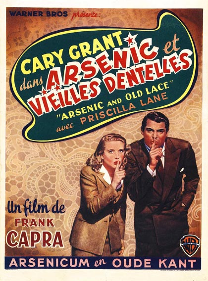 Poster Arsenico e vecchi merletti