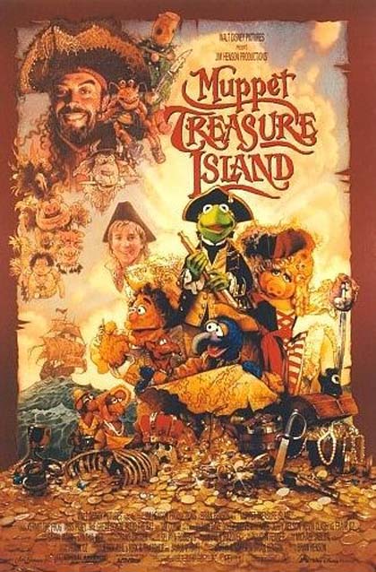 Poster I Muppet nell'isola del tesoro