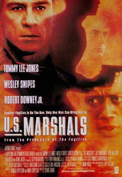 Poster U.S. Marshals - Caccia senza tregua