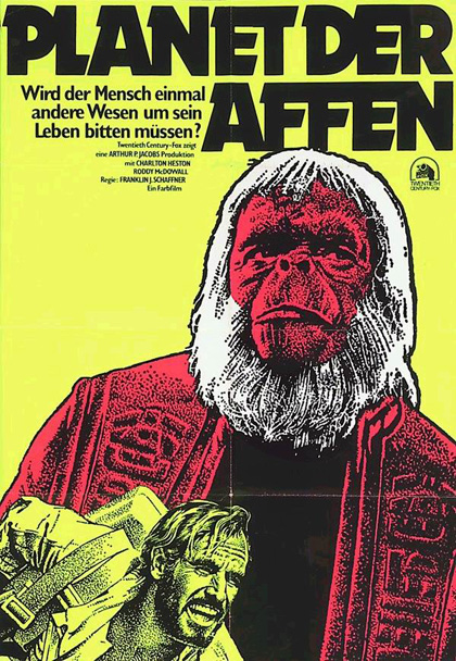 Poster Il pianeta delle scimmie