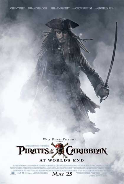 Poster Pirati dei Caraibi - Ai confini del mondo